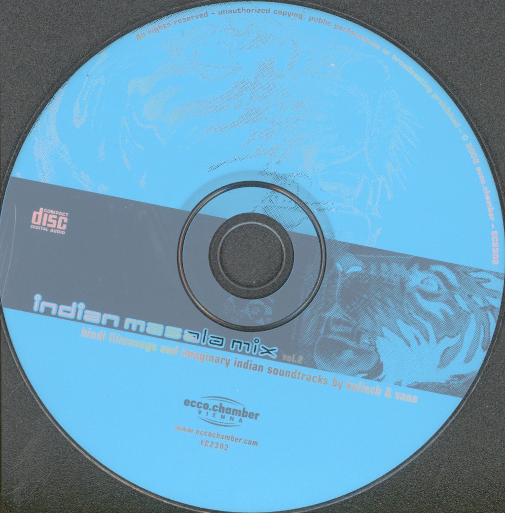Kulisch And Vana - Indian Masala Mix Vol. 2 - Hindi Filmsongs And Imaginary Indian Soundtracks By Kulisch & Vana - Cd