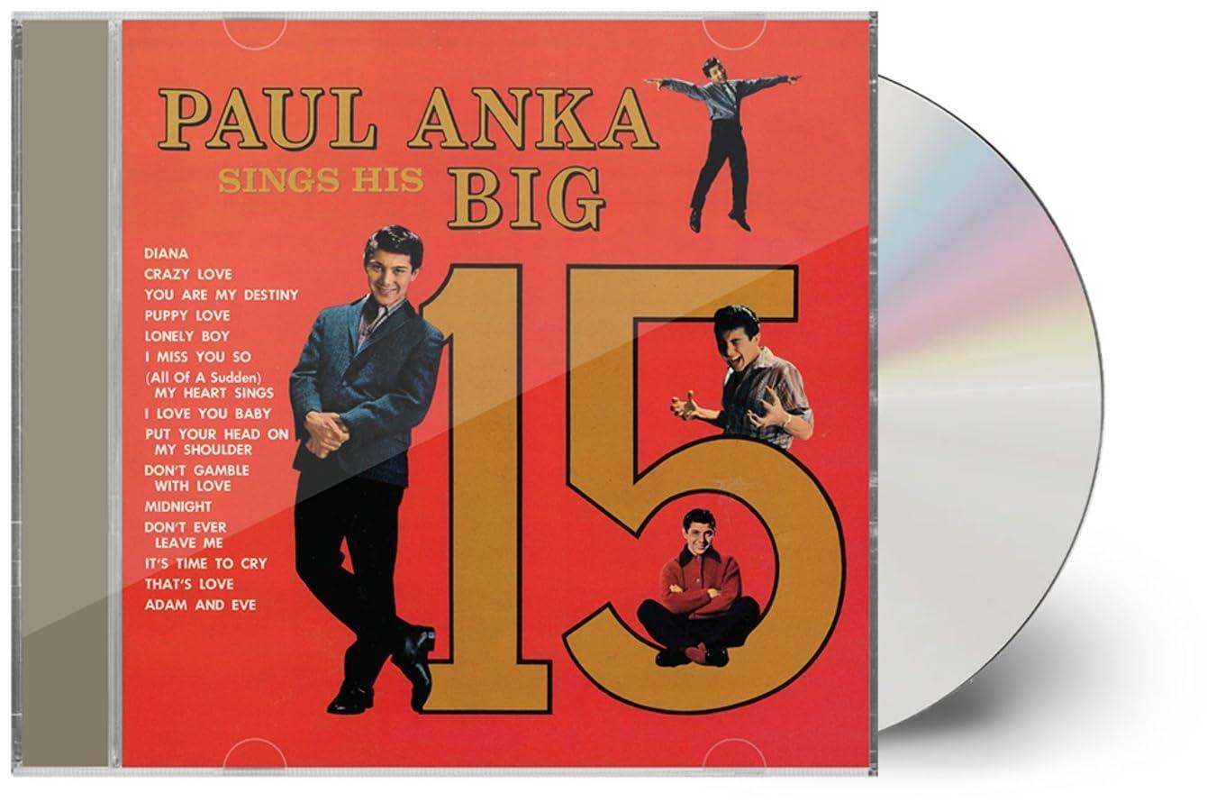 Paul Anka - Paul Anka Sings His Big 15 - Cd