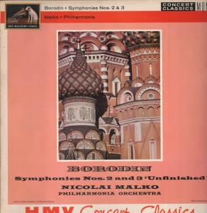 Nicolai Malko / Philharmonia Orchestra - Borodin Symphony No.2 / No.3 - Lp