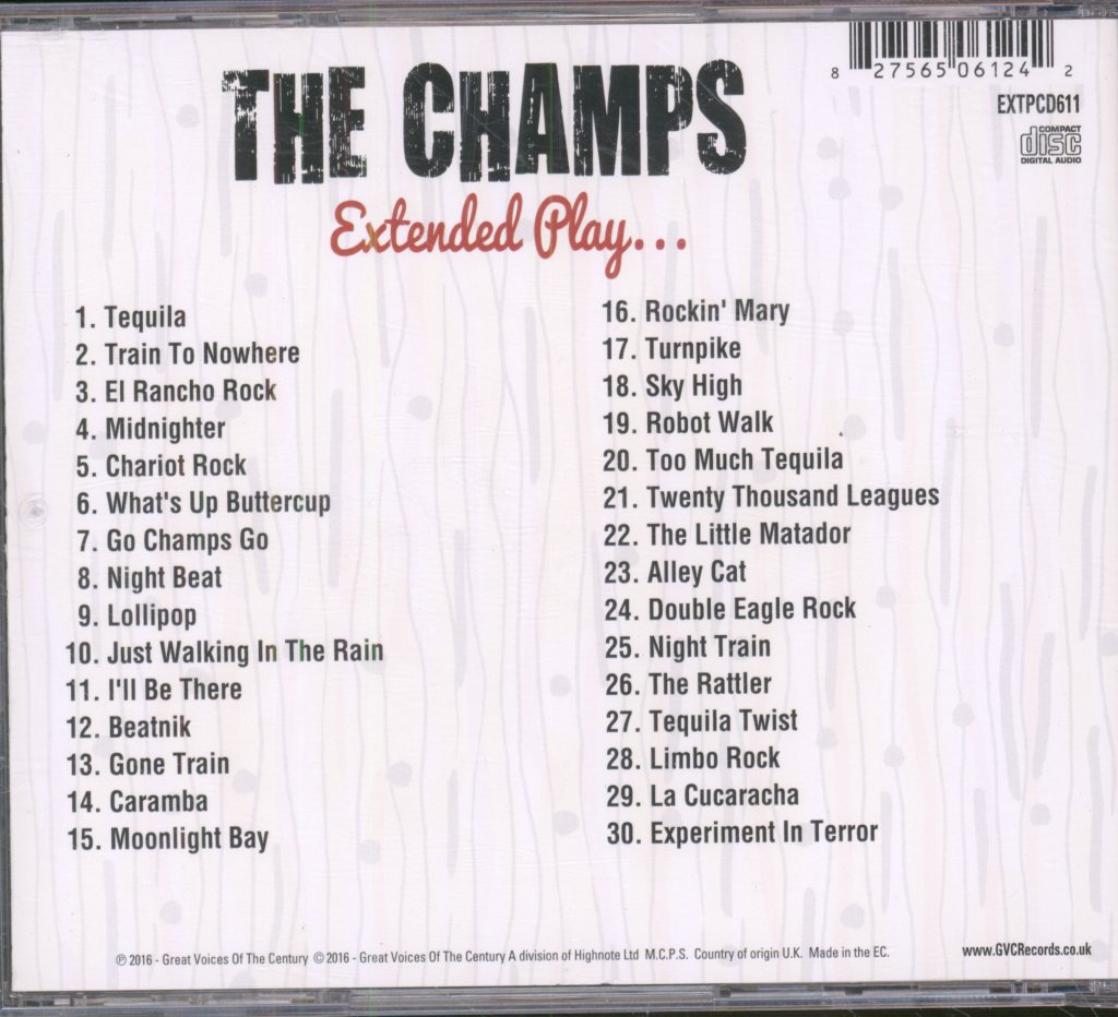 Champs - Extended Play - Cd