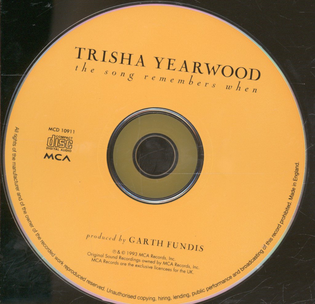 Trisha Yearwood - Song Remembers When - Cd