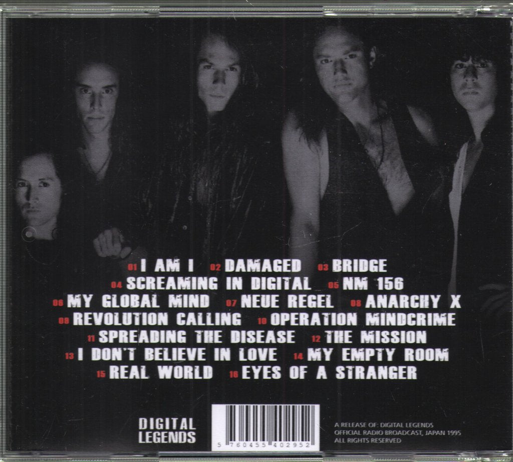 Queensrÿche - Live In Japan 1995 - Cd