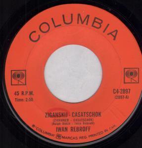 Ivan Rebroff - Ziganskij Casatschok - 7 Inch