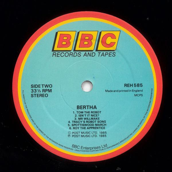 Brian Daly - Bertha Songs And Music From The BBC TV Series - Lp