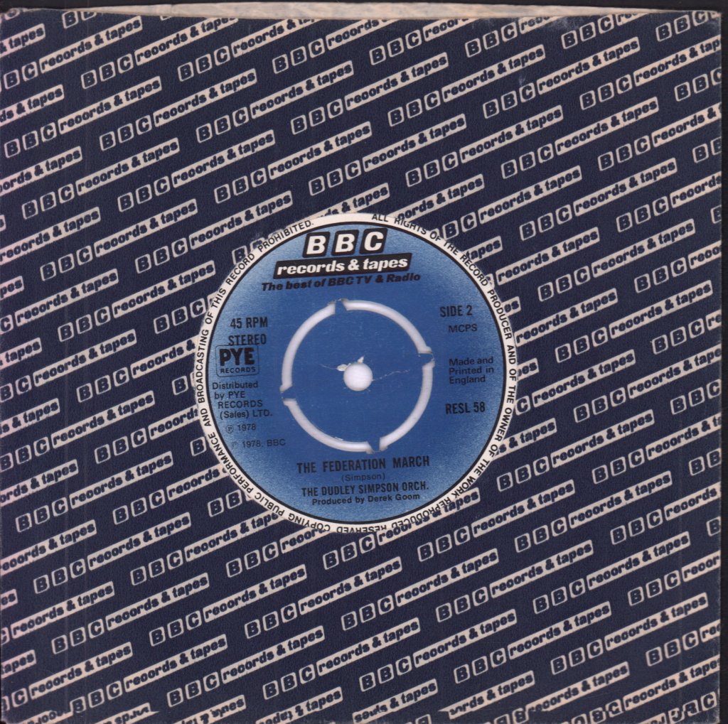 Dudley Simpson Orchestra - Blake's 7 - 7 Inch