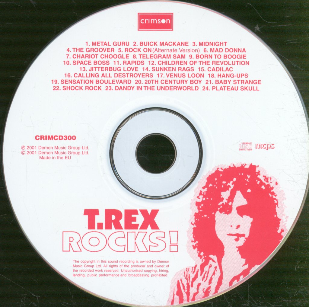 T. Rex - Rocks! - Cd