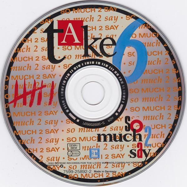 Take 6 - So Much 2 Say - Cd