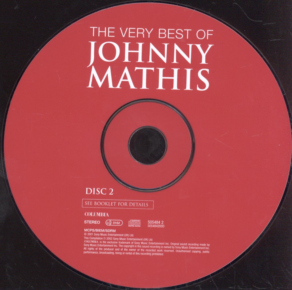 Johnny Mathis - Very Best of Johnny Mathis - Double Cd