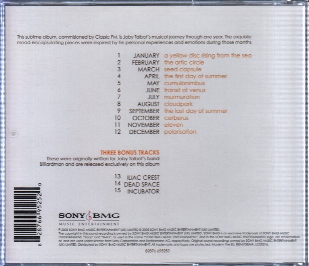 Joby Talbot - Once Around The Sun - Cd