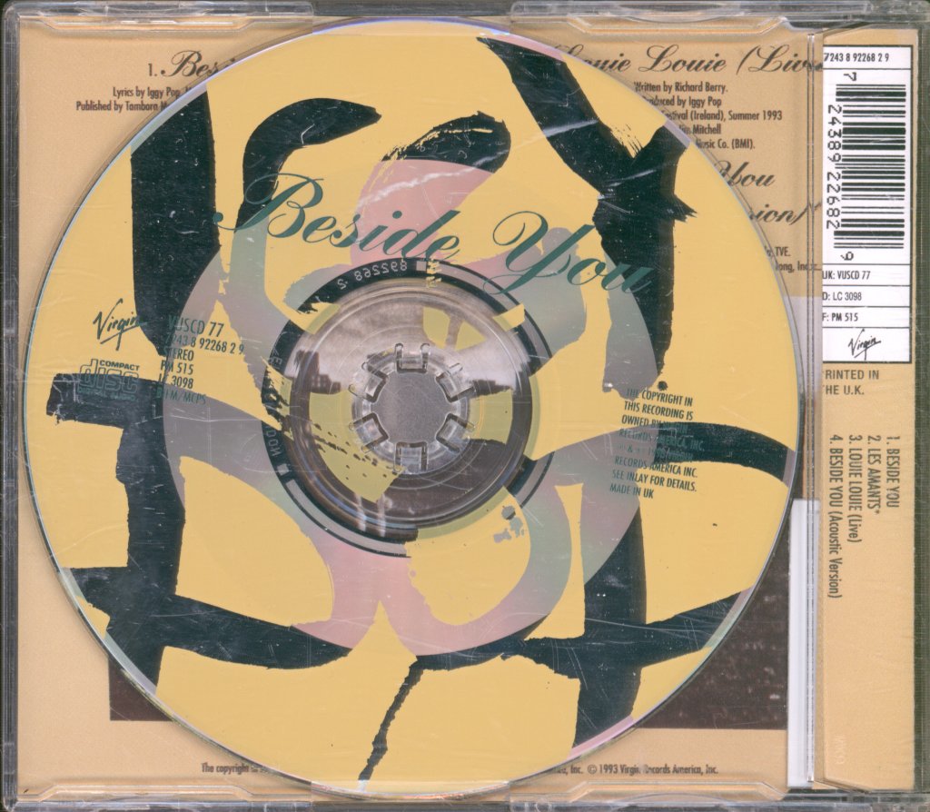 Iggy Pop - Beside You - Cd