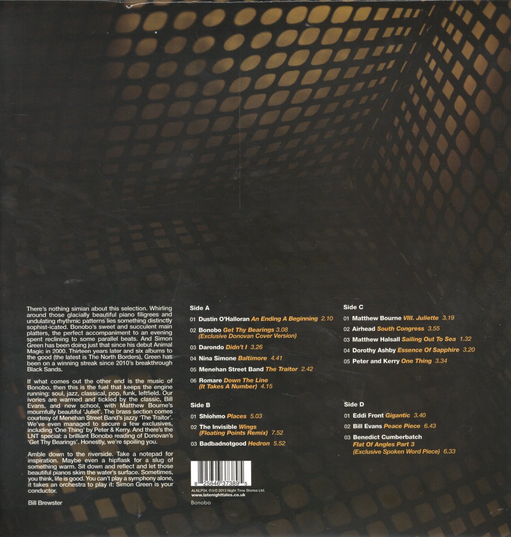 Bonobo - LateNightTales - Double Lp