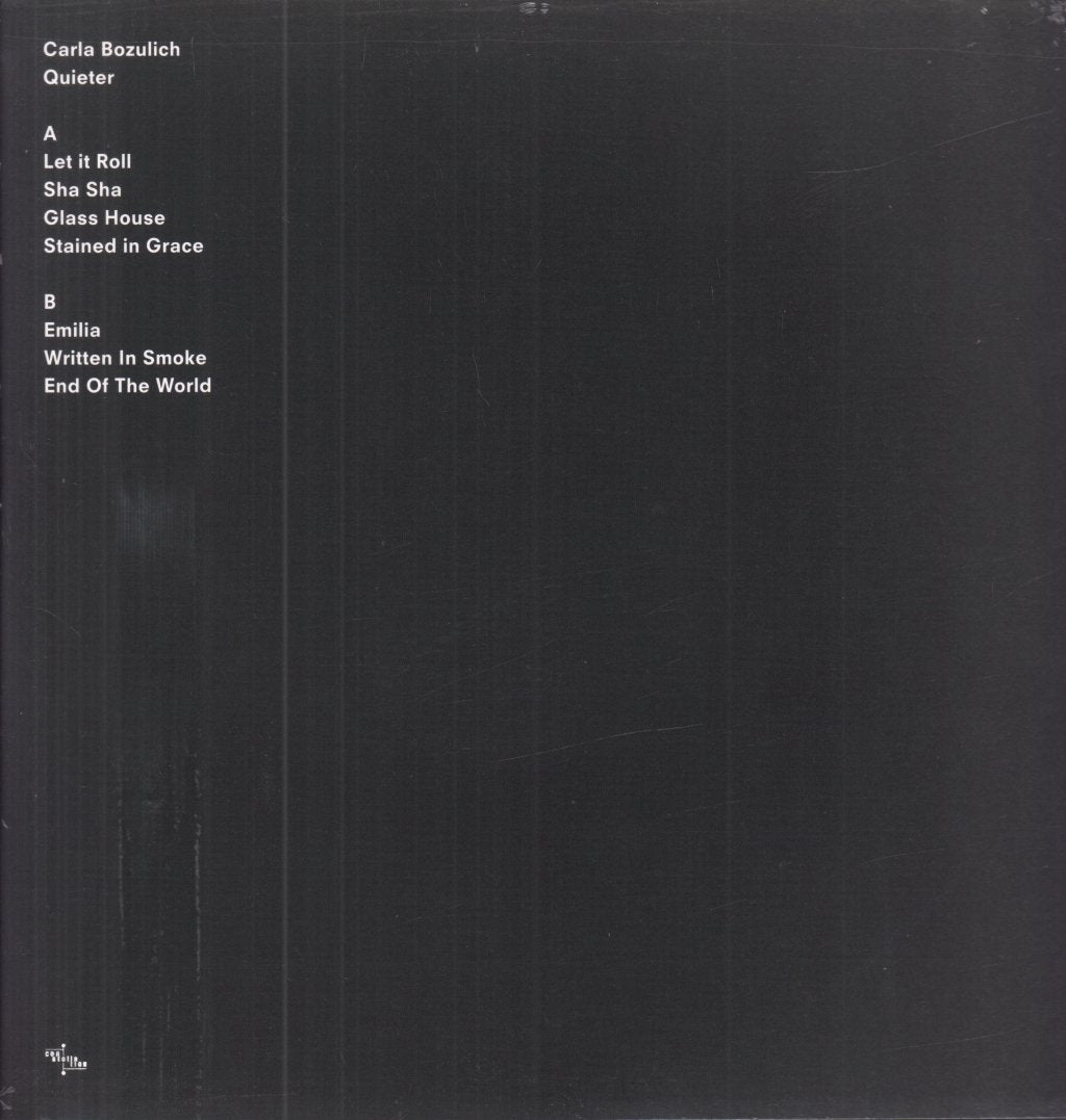 Carla Bozulich - Quieter - Lp