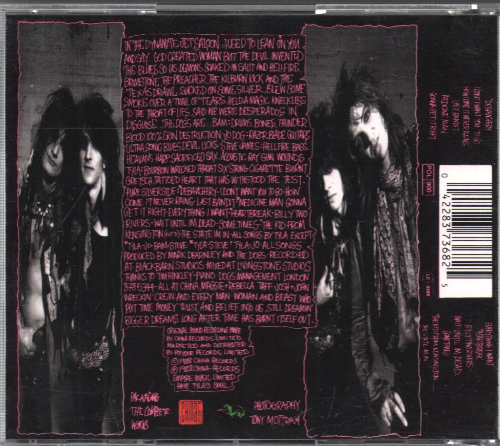 Dogs D'amour - In The Dynamite Jet Saloon - Cd
