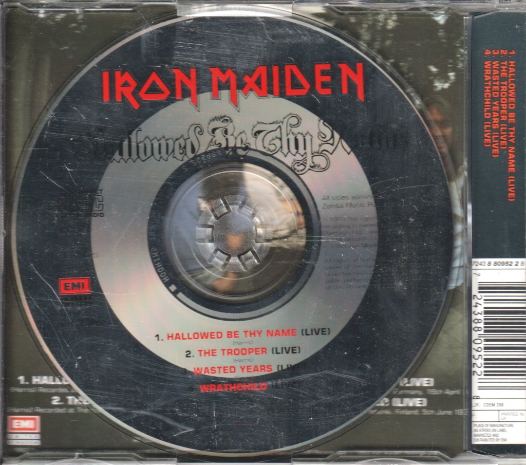 Iron Maiden - Hallowed Be Thy Name - Cd