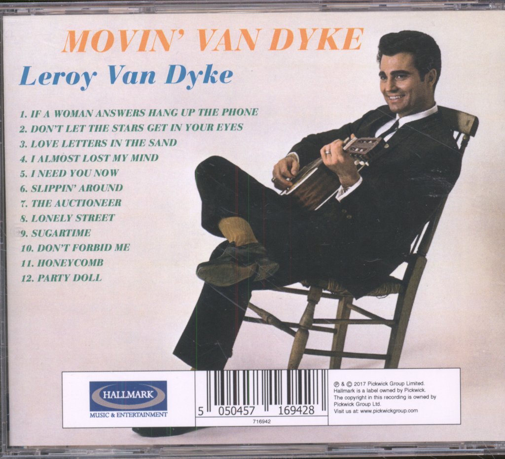 Leroy Van Dyke - Movin' Van Dyke - Cd