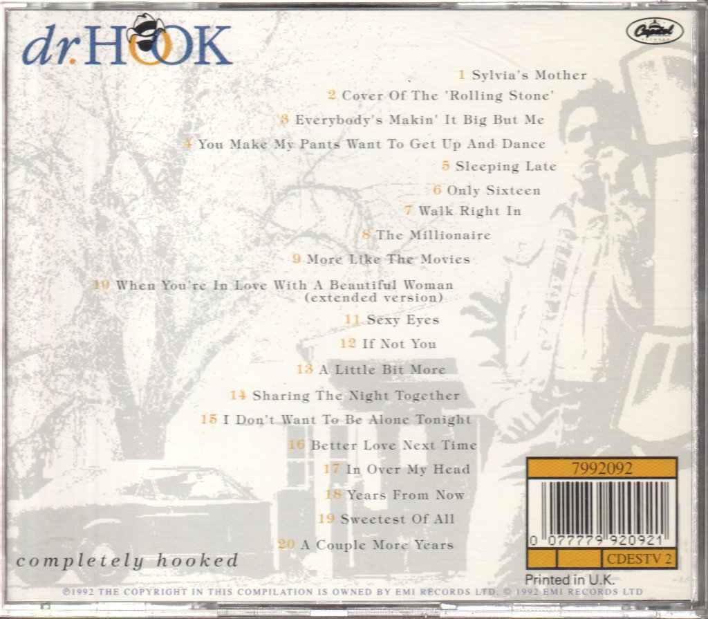 Dr. Hook - Completely Hooked (The Best Of Dr. Hook) - Cd