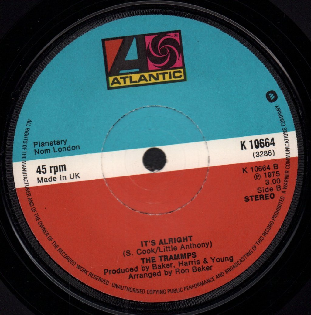 Trammps - Hooked For Life - 7 Inch