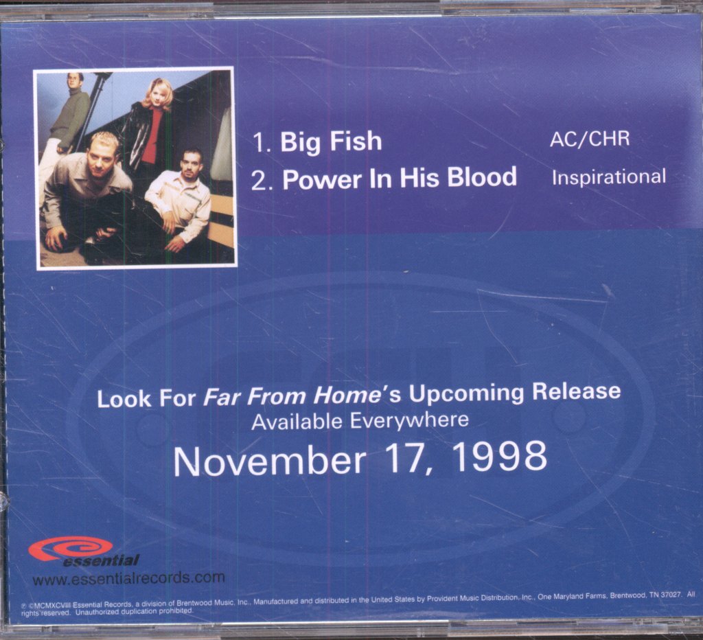 Far From Home - Big Fish/Power In His Blood - Cd