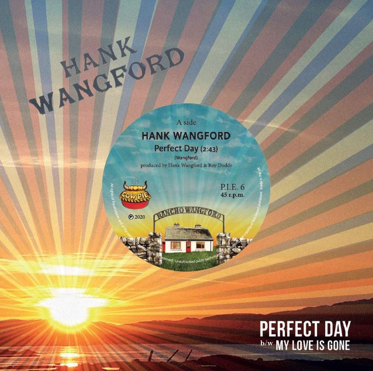 Hank Wangford - Perfect Day - 7 Inch