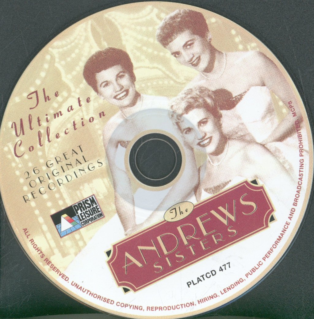 Andrews Sisters - Ultimate Collection - Cd