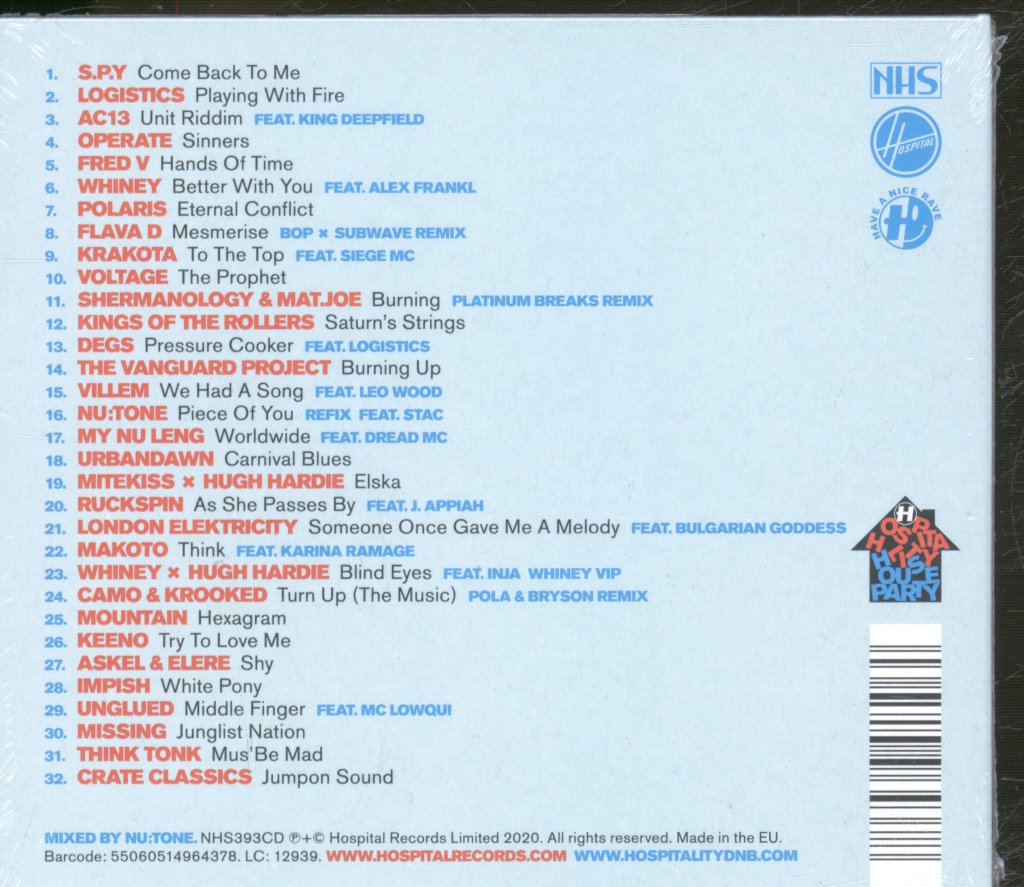 Various Artists - Hospitality House Party (The Album) - Cd