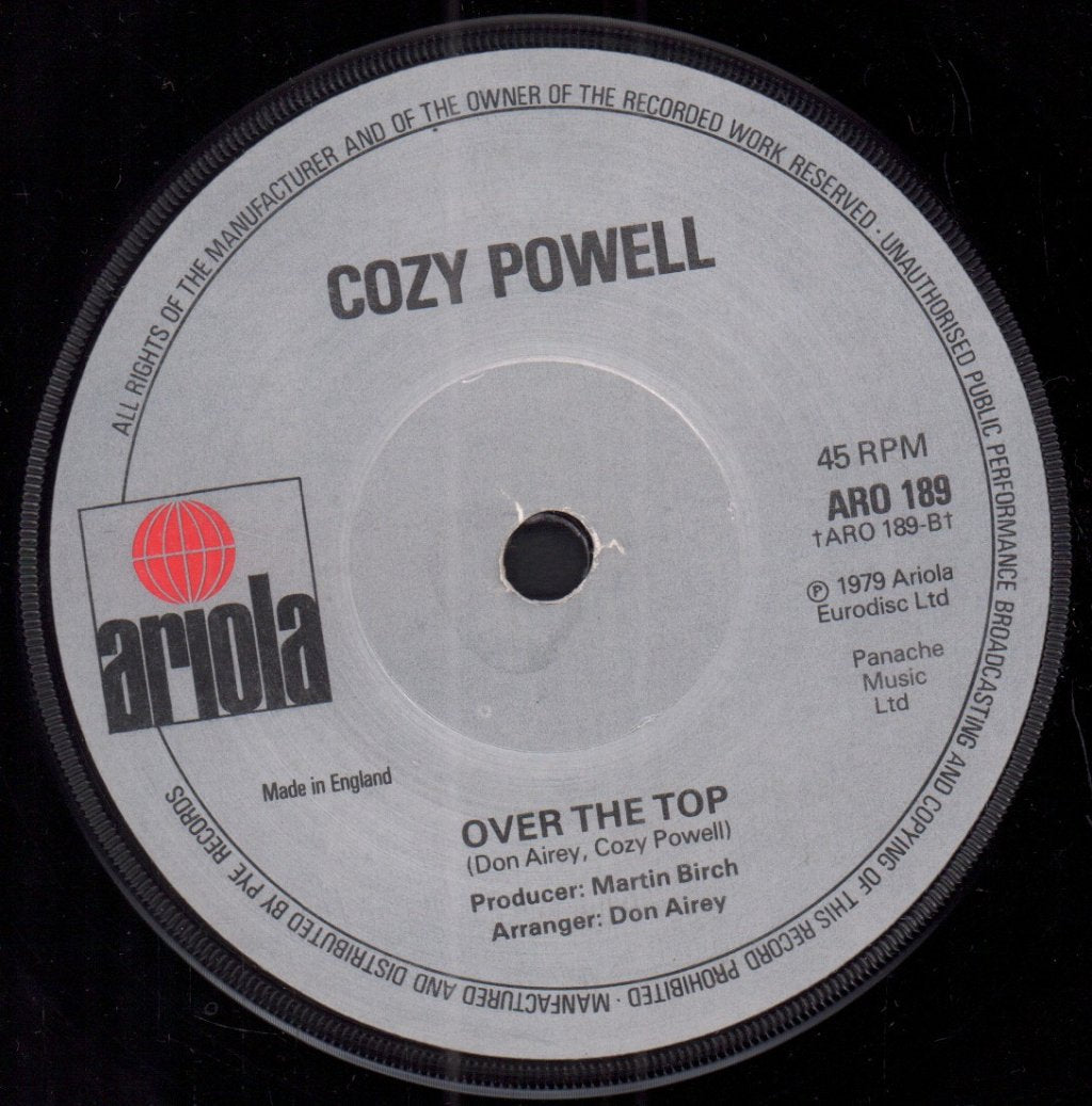 Cozy Powell - Theme One - 7 Inch