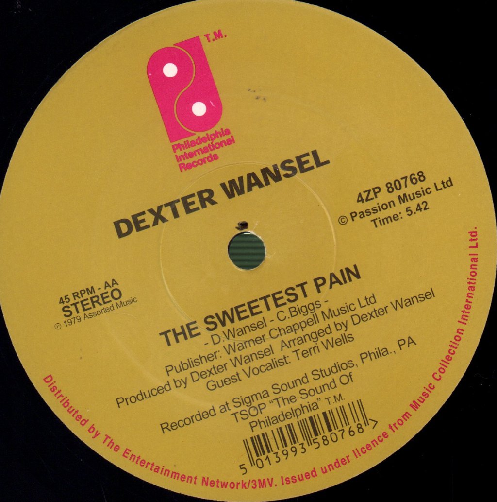 Dexter Wansel - Life On Mars / The Sweetest Pain - 12 Inch