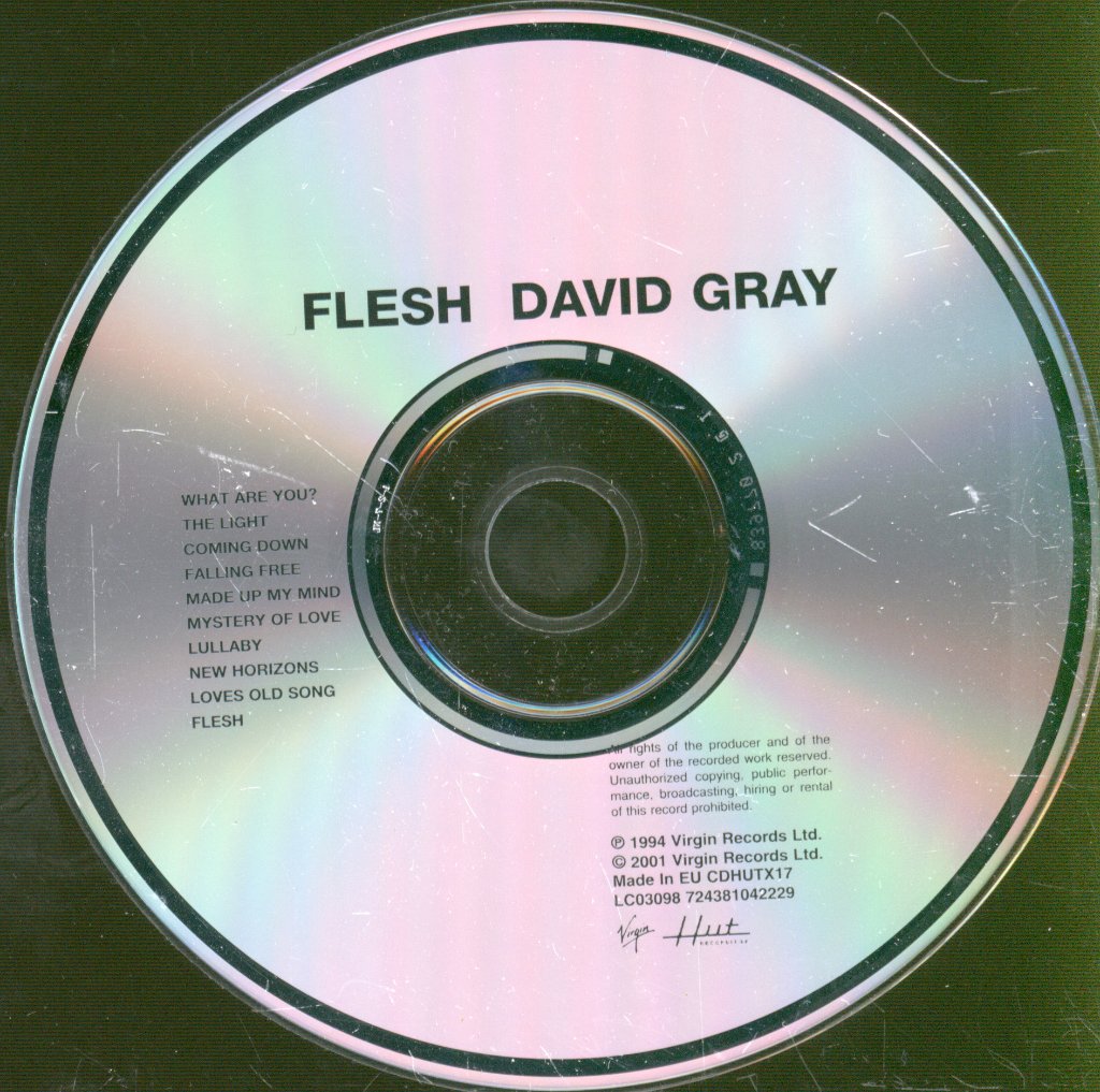 David Gray - Flesh - Cd