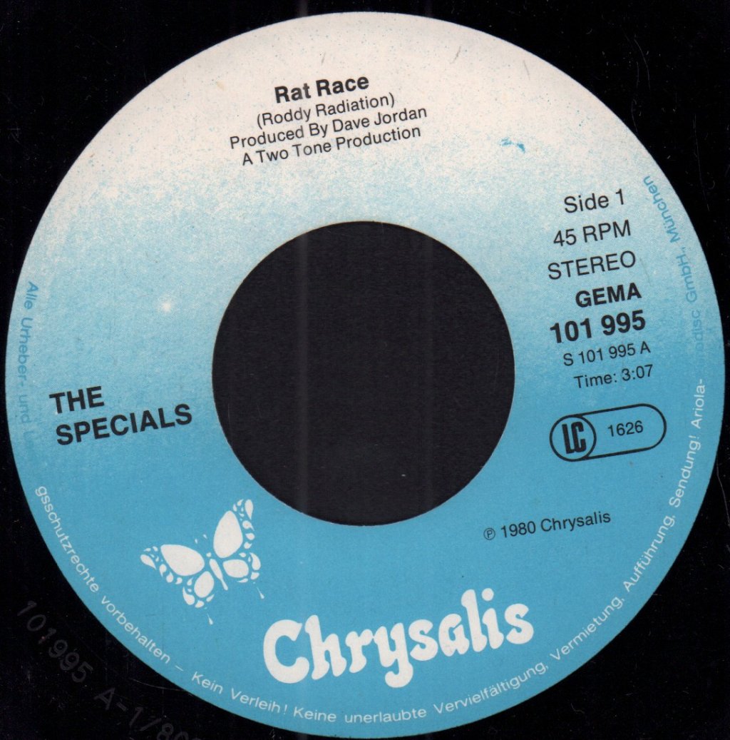 Specials - Rat Race - 7 Inch