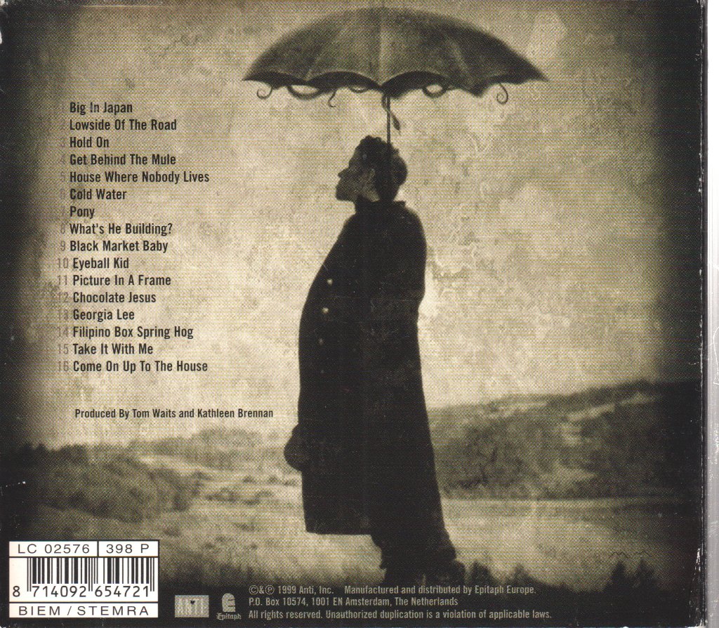 Tom Waits - Mule Variations - Cd