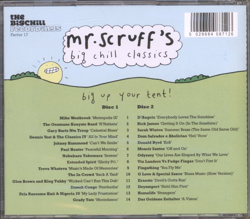 Various Artists - Mr. Scruff's Big Chill Classics - Double Cd
