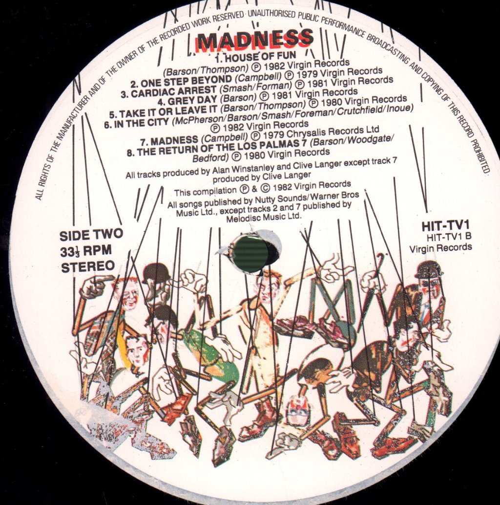 Madness - Complete Madness - Lp