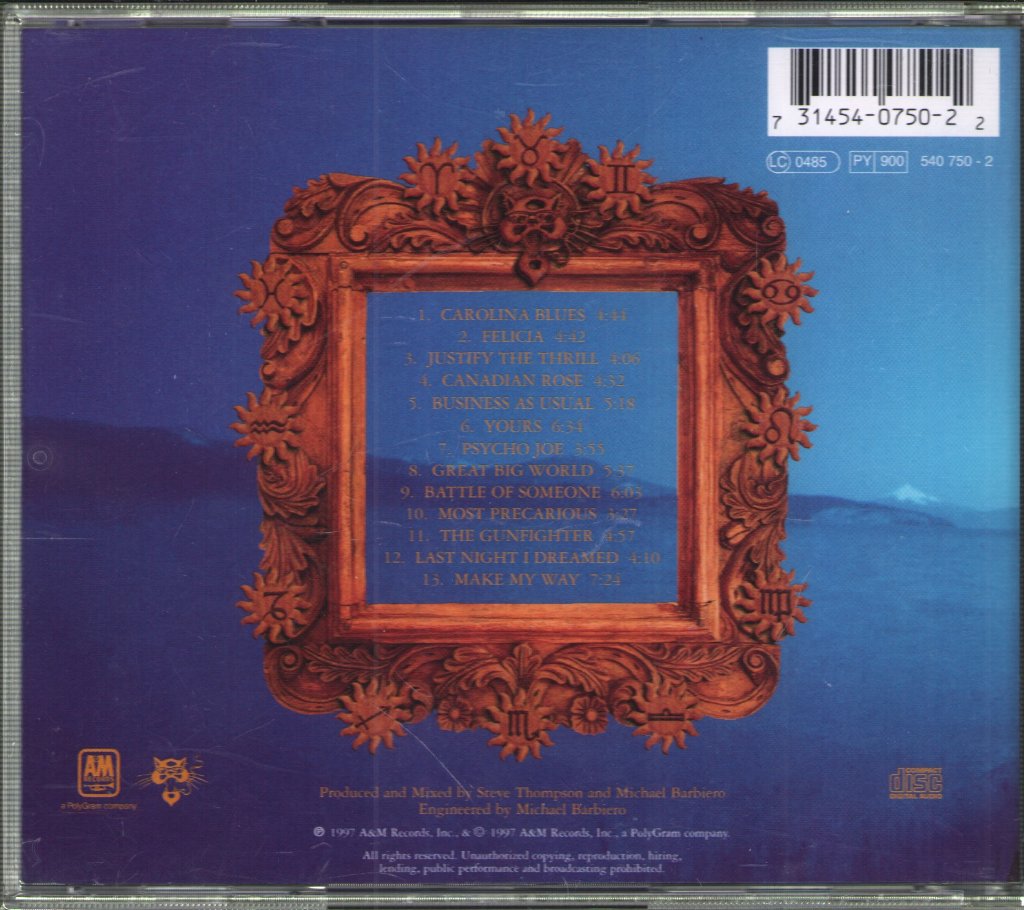 Blues Traveler - Straight On Till Morning - Cd