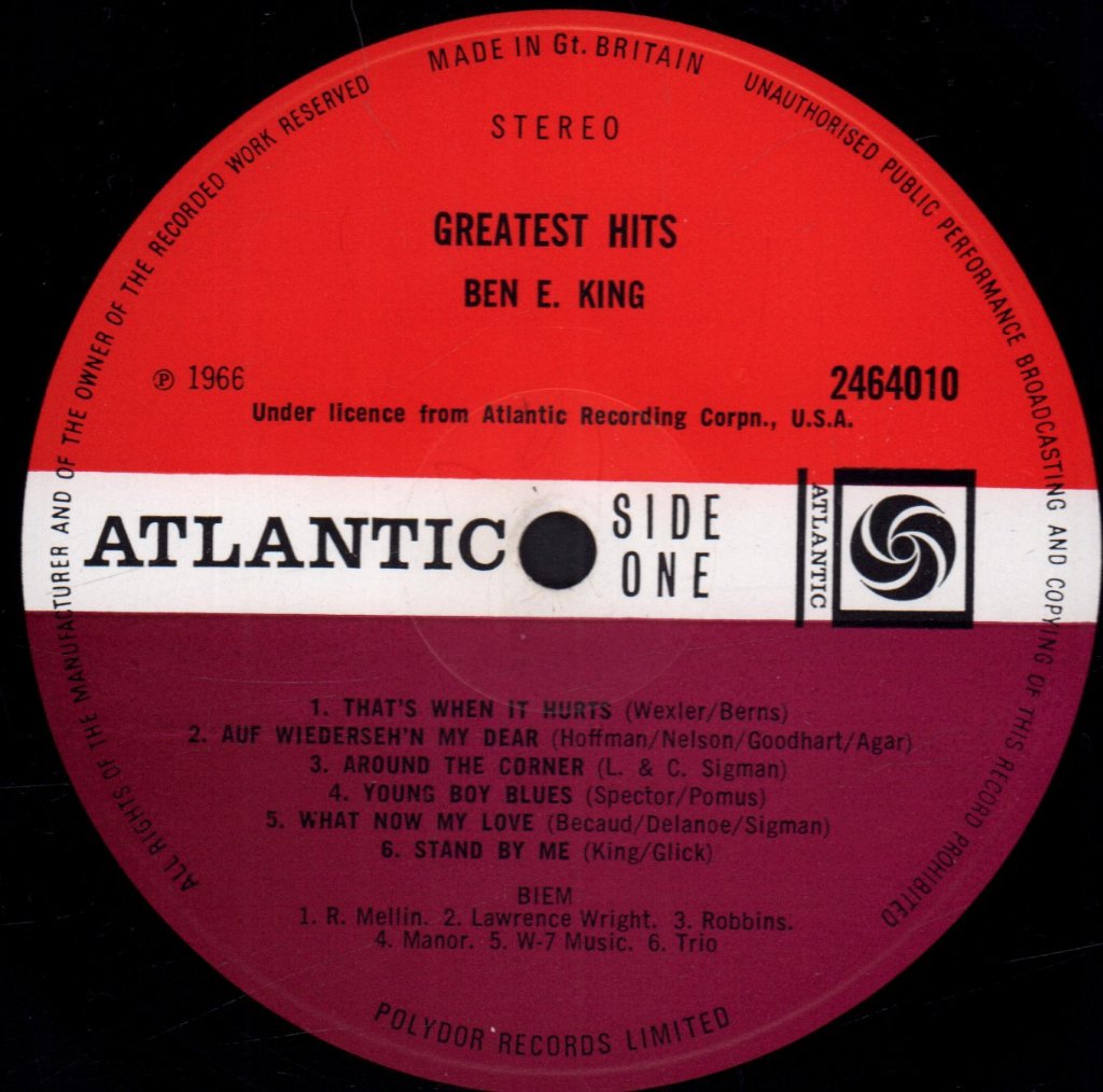 Ben E. King - Greatest Hits - Lp