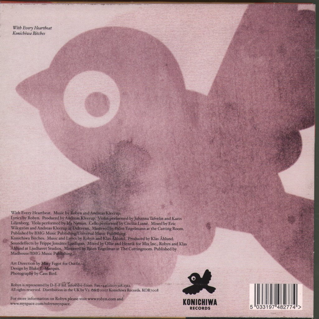 Robyn - With Every Heartbeat - 7 Inch