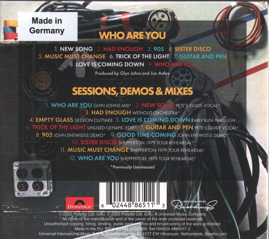 Who - Who Are You - Double Cd