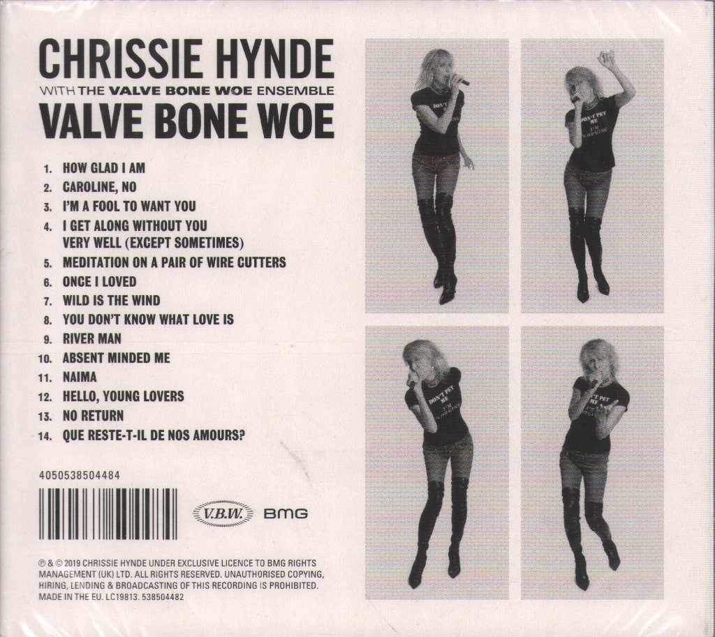 Chrissie Hynde - Valve Bone Woe - Cd