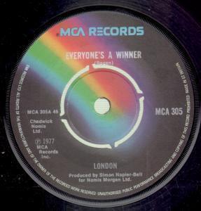 London (Punk Group) - Everyone's A Winner - 7 Inch
