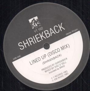 Shriekback - Lined Up - 12 Inch