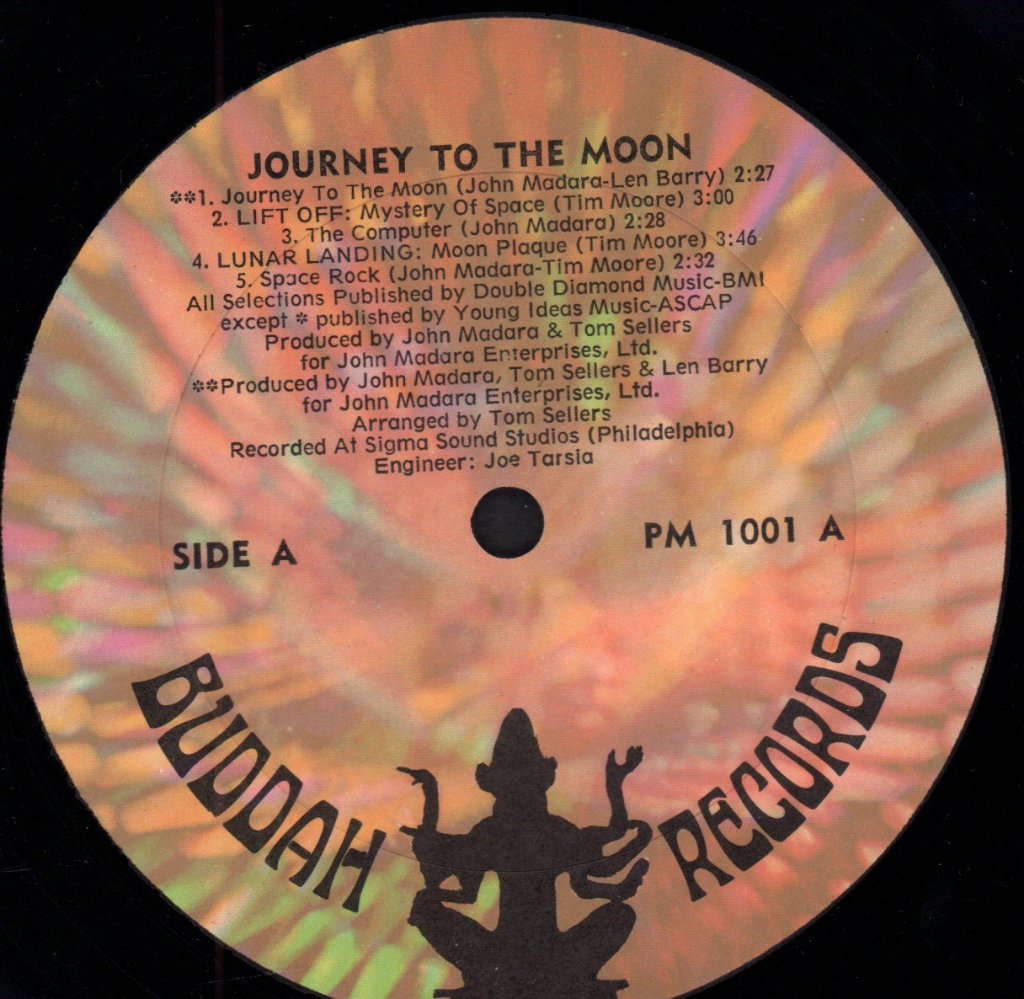 Journey To The Moon - recorded live on earth in space on the moon - Lp