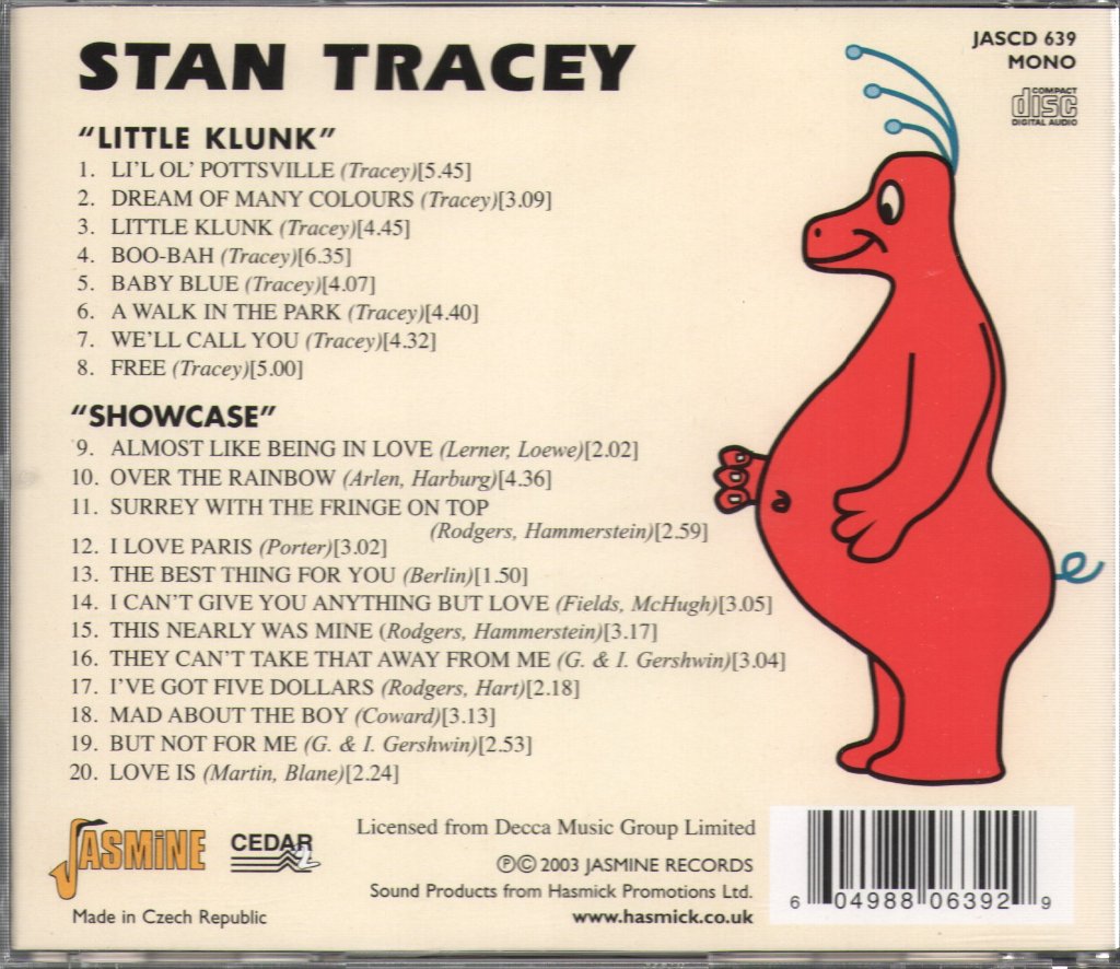 Stan Tracey - Little Klunk And Showcase - Cd