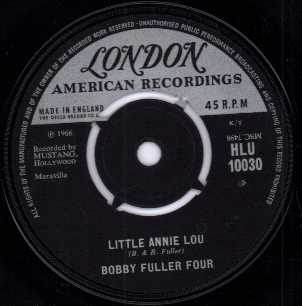 Bobby Fuller Four - I Fought The Law - 7 Inch