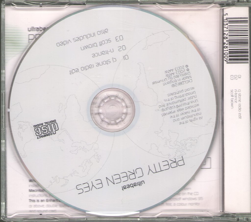 Ultrabeat - Pretty Green Eyes - Cd