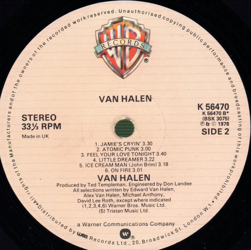 Van Halen - Van Halen - Lp
