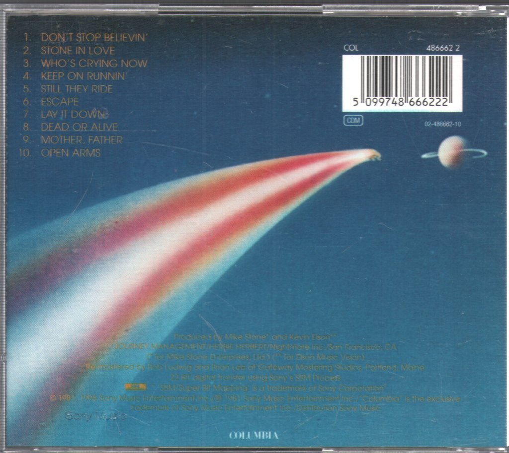 Journey - Escape - Cd