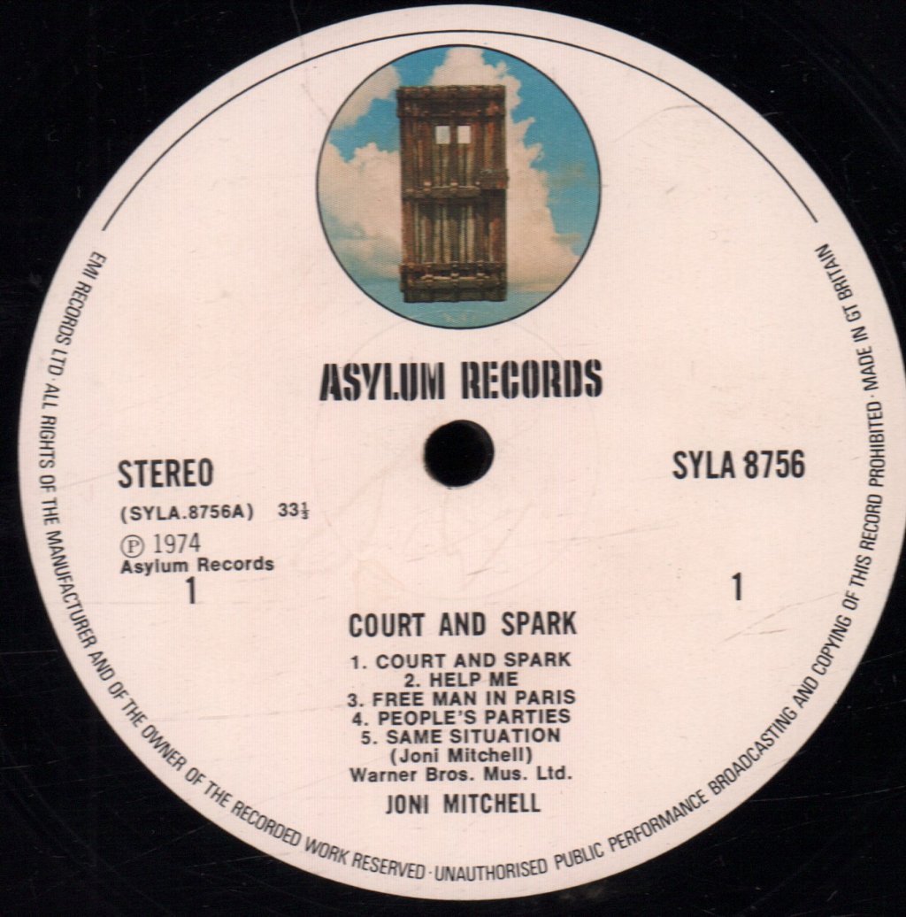 Joni Mitchell - Court And Spark - Lp