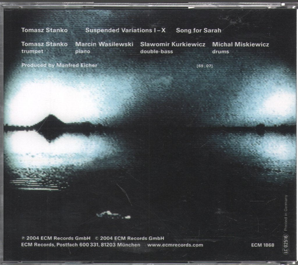 Tomasz Stańko Quartet - Suspended Night - Cd