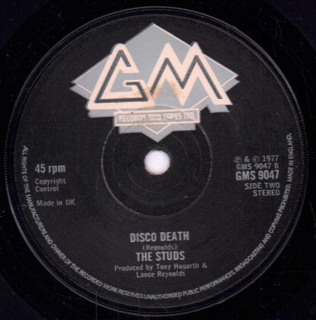 Studs (Funky/Disco) - Funky Feet - 7 Inch