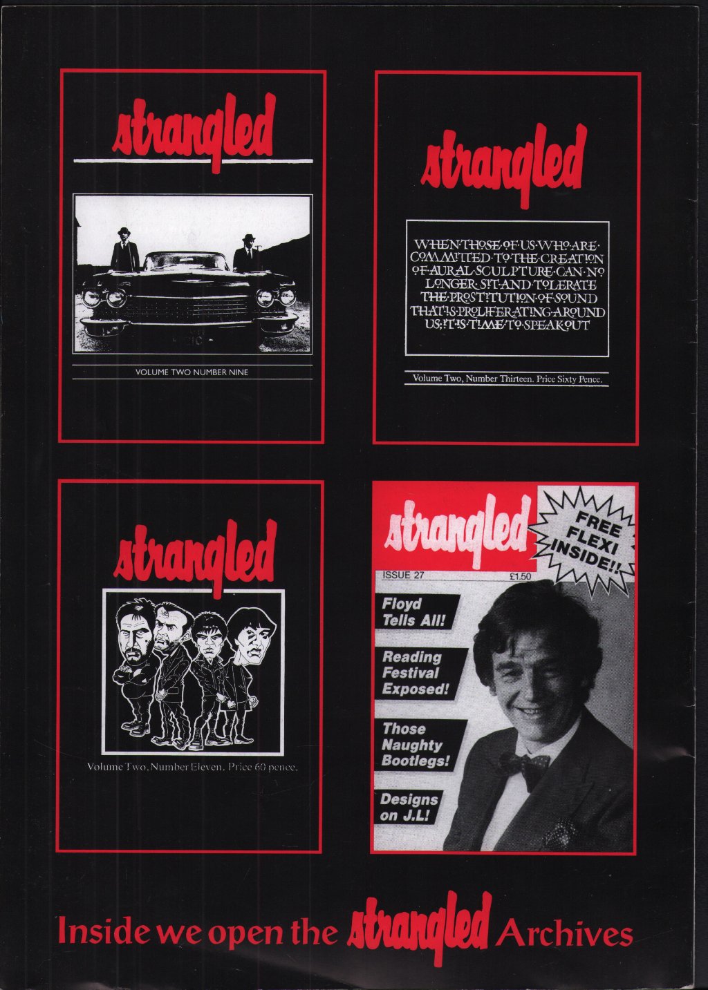 Stranglers - Strangled Volume 3 Number 35 - Fanzine
