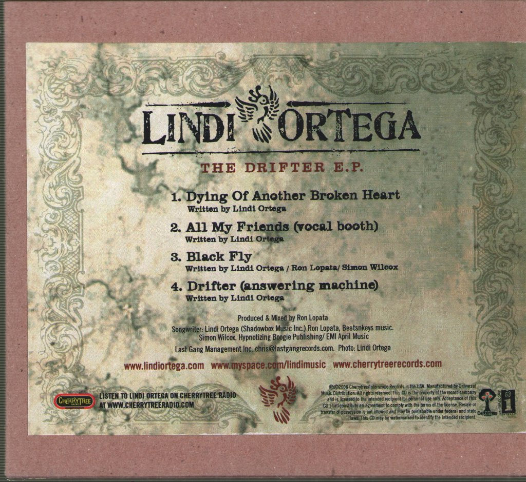 Lindi Ortega - Drifter E.P. - Cdr